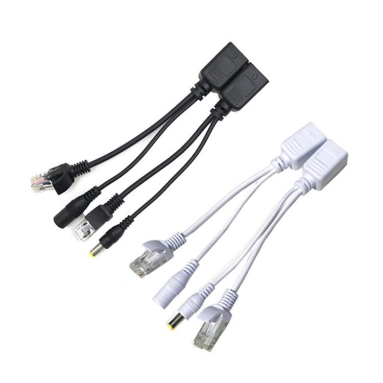 15 PCS POE Split Line Network Camera Power Splitter RJ45 Network Port Power Supply 15 PCS POE Split Line Network Camera Power Splitter RJ45 Network Port Power Supply